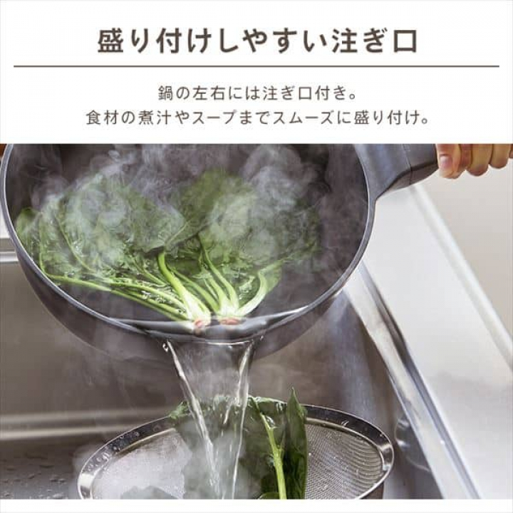 アイリスオーヤマ 軽量フライパン深型26cm IH対応