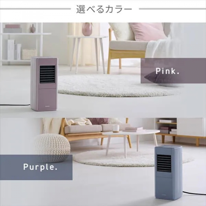 大風量セラミックファンヒータースリム ACH-S12A-W / ホワイト