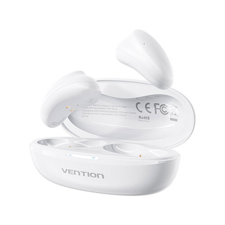 VENTION tooth True Wirelesstooth Earbuds Tiny T11 ワイヤレスイヤホン ホワイト NB-0712